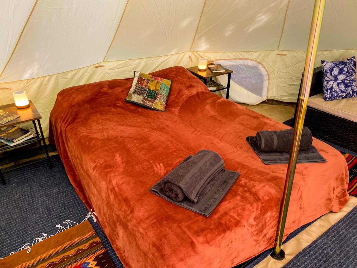 Отель Glamping In The Redwoods With A Hot Tub! Гарбервилл Экстерьер фото